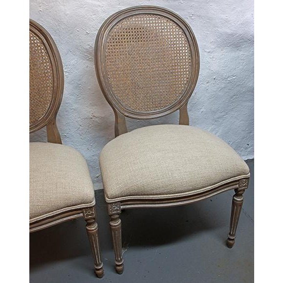 Pair of Ethan Allen French-Style Side Chairs For Sale In Saint Louis - Image 6 of 12