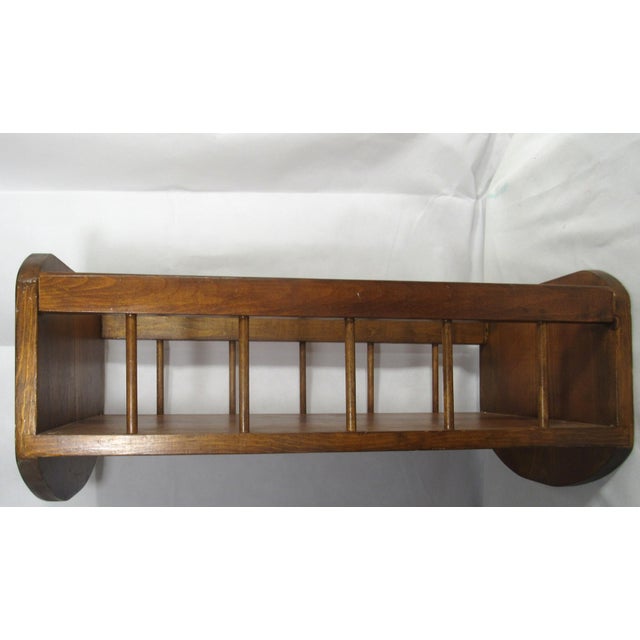 Vintage Wood Doll Cradle Bed For Sale - Image 9 of 9