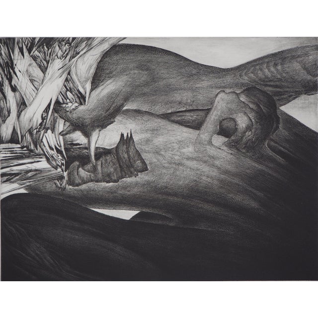 Yves Doaré, Chimera No. 1, Original Etching For Sale