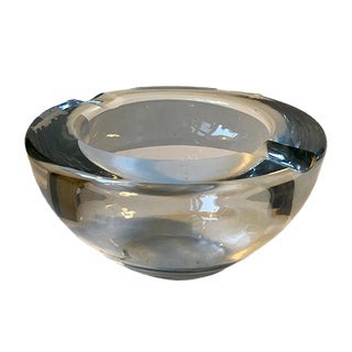 Mid-Century Crystal Ashtray from Kosta, 1960s For Sale