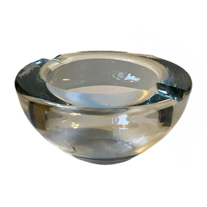 Mid-Century Crystal Ashtray from Kosta, 1960s