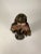 19th Century antique Spanish Colonial Santos figure with glass eyes. If you look at them very closely, they are looking at...