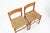 Mid Century Dutch Oak Wood and Rush Chairs by Johan Van Heuvel For Sale - Image 9 of 14