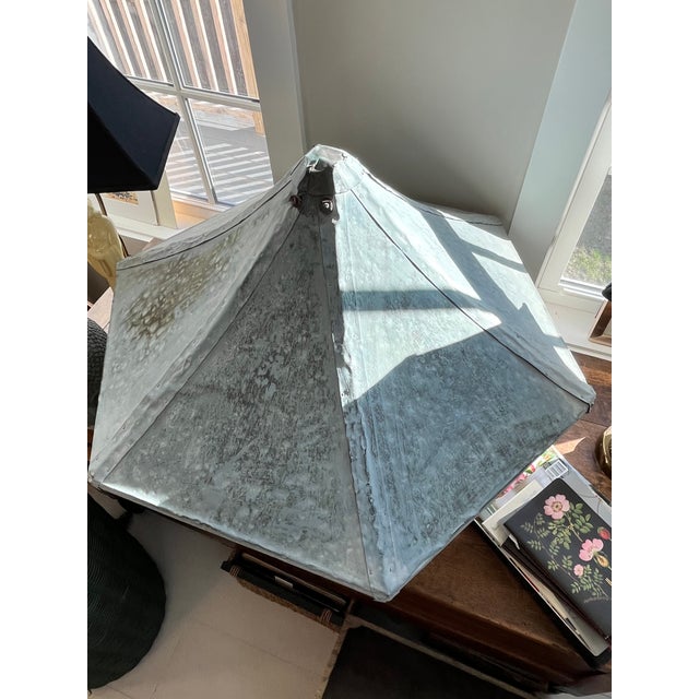 Traditional 1920s Vintage Hexagon Cupola For Sale - Image 3 of 8