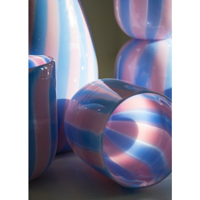 Murano Glasses by Mariana Iskra for Ribes Studio, 2004, Set of 6 For Sale - Image 3 of 13