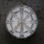 1960s Vintage Round Clear Glass Flush Mount For Sale - Image 5 of 8