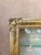 1930s Gilt Plaster Wall Display Cabinet with Glass Shelves, 1930s For Sale - Image 5 of 9