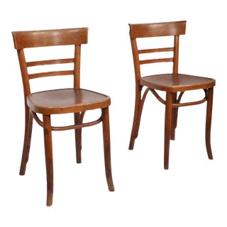 Pr. j.j. Kohn Mundus Bentwood Cafe Bistro Dining Chairs C 1915 - 1922 For Sale