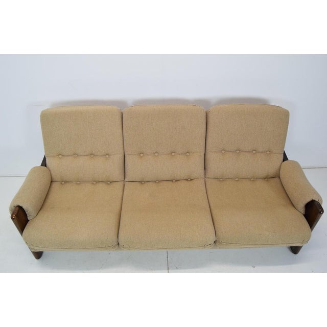 1970s Mid-Century Three Seat Sofa, 1970s For Sale - Image 5 of 18