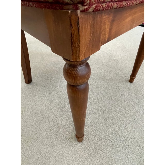 1990s Ethan Allen Country Crossing Dining Side Chair For Sale In Washington DC - Image 6 of 9