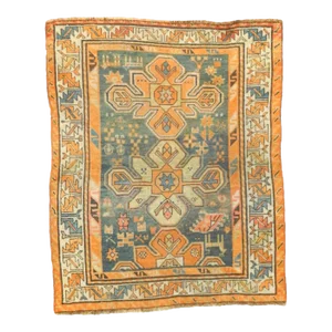 Antique Kurd Kazak Rug 3'2'' x 3'10''