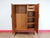 Wood Mid Century Modern Vintage Teak Armoire Wardrobe by G Plan Danish Style For Sale - Image 7 of 15