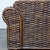 Ralph Lauren Woven Rattan Lounge Chair With White Cushions For Sale - Image 12 of 13