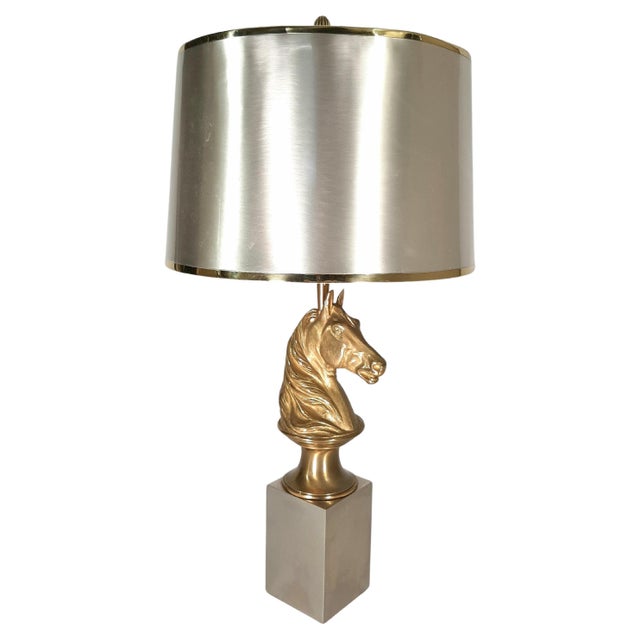 Maison Charles Horse Table Lamp by Maison Charles, 1970 For Sale - Image 4 of 18