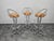 1970s Vintage Space Age Italian Bar Stools, 1970, Set of 3 For Sale - Image 5 of 14