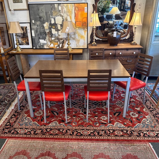 Design Plus Gallery presents the Avant Garde Dining Room Set from Callagaris. The table is made from stainless steel frame...