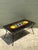 Vintage Geometric Painted Wood Table For Sale - Image 12 of 18