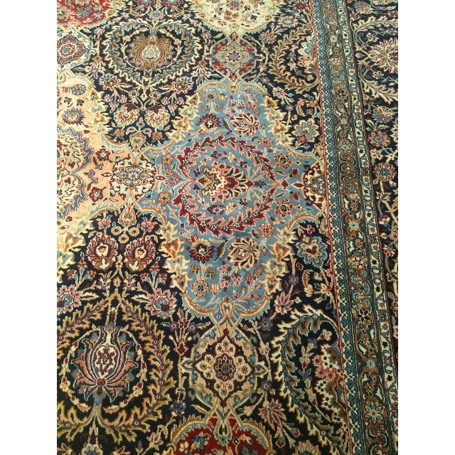 Mid 20th Century Kerman Rug For Sale - Image 15 of 18