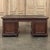 French 19th Century French Louis Philippe Period Executive Leather Top Mahogany Desk For Sale - Image 3 of 18