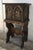 French Country 20th Century Carved and Polichromed Cabinet Bar on Stand Varqueno, Buffet, Spain For Sale - Image 3 of 13