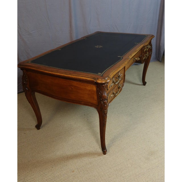 Louis XV Style Walnut Desk For Sale - Image 10 of 15