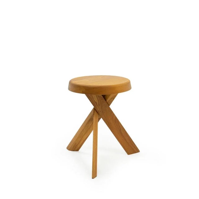 S31 Stool in Elm by Pierre Chapo, 1980s For Sale - Image 10 of 10