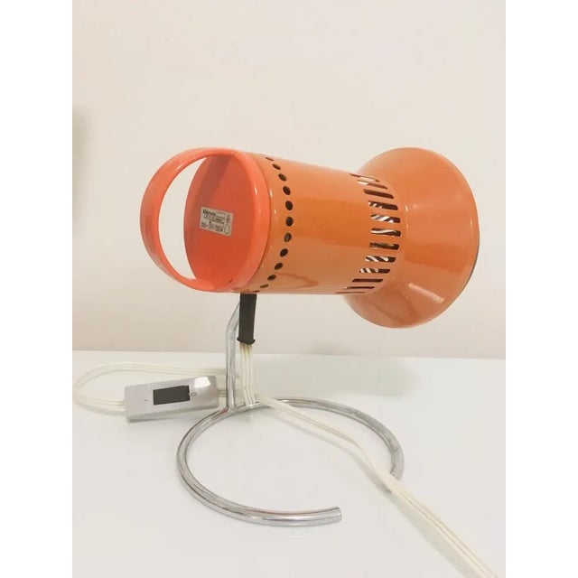 Sahara 2 Infra Red Table Lamp from Napako, 1970s For Sale - Image 4 of 10