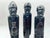 Hand-Carved Dark Wood African Christmas Nativity Set From Angola - 11 Pieces For Sale - Image 9 of 10