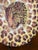 Vintage I. Godinger 1855 Email De Limoges Leopard Safari Cabinet Plate by Fiorilli For Sale - Image 11 of 12