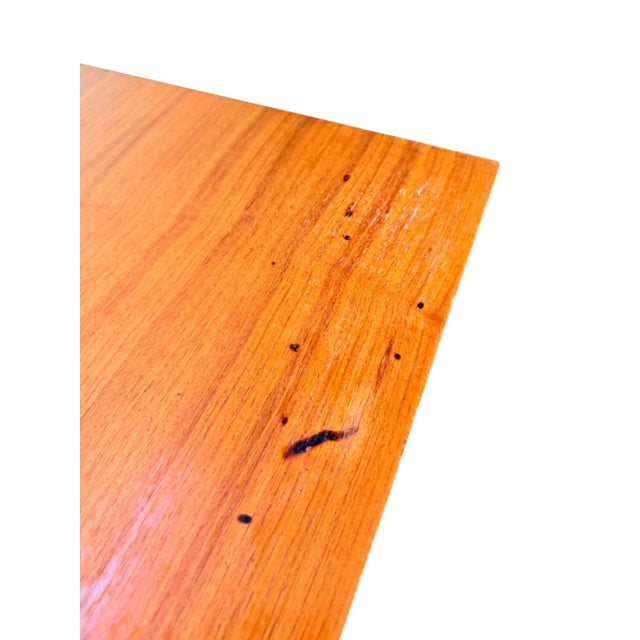 Pair of Mid Century Modern Walnut Nightstands, Canadian Made Two Door Bedside Cabinets For Sale - Image 12 of 16