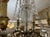Glass 6-Light Chandelier in Crystal and Bronze, 19th Century For Sale - Image 7 of 11