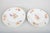 Rosenthal Else, set of four dinner plates. Set of four porcelain dinner plates in Rosenthal’s Else pattern featuring...