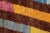 Textile Modern Moroccan Style Handmade Wool Rug With Geometric Zig-Zag Chevron Pattern For Sale - Image 7 of 12