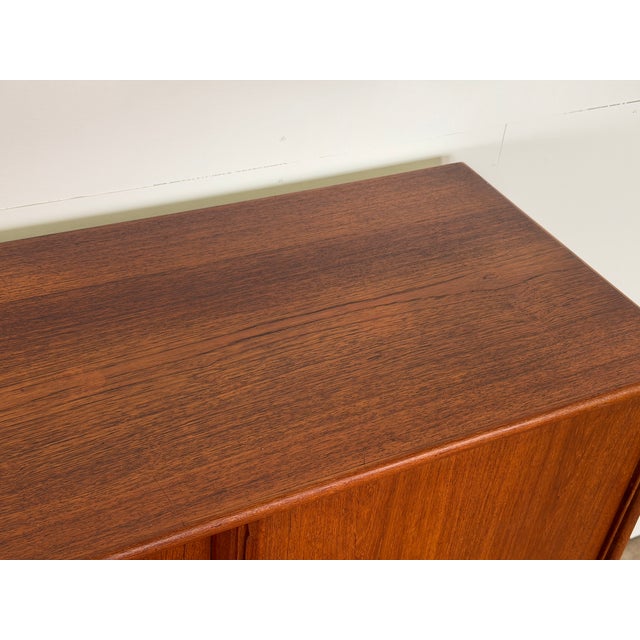 Mid-Century Modern Teak Sideboard with Colored Drawers, 1960s For Sale - Image 15 of 16