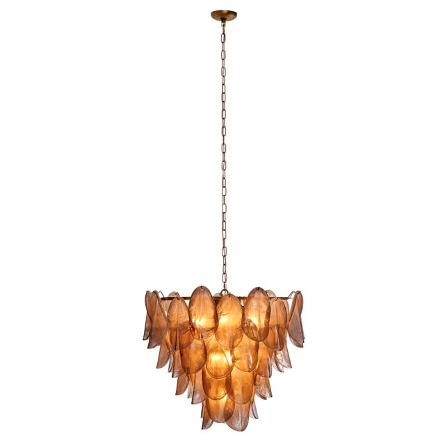 Jamie Young Magnolia 10-Light Quartz Glass Chandelier For Sale In Los Angeles - Image 6 of 10
