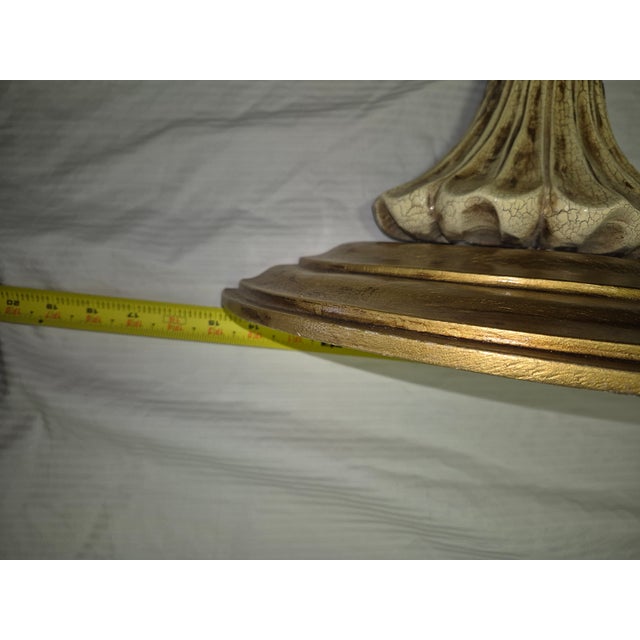 Mid 19th Century Mid 19th Century Italian Neoclassical-Style Demilune Wall Sconce For Sale - Image 5 of 6