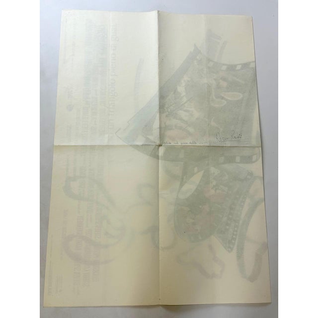 1980s Vintage Italian Movie Poster Who Framed Roger Rabbit, 1988 For Sale - Image 5 of 6