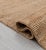 High Quality Hand Knotted Tan Camel Jute Loop Pattern Solid Rug 8x10Ft. For Sale - Image 11 of 12