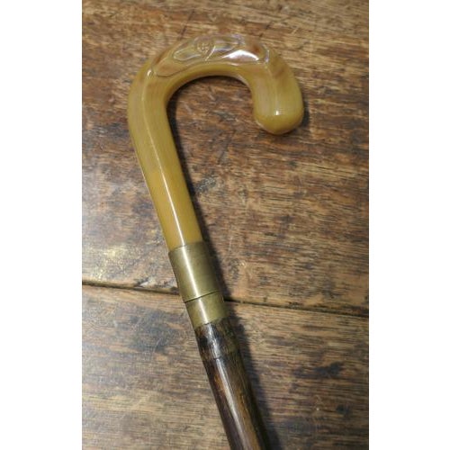 1930s Handled Bamboo Cane Sword Stick, 1930 For Sale - Image 5 of 9