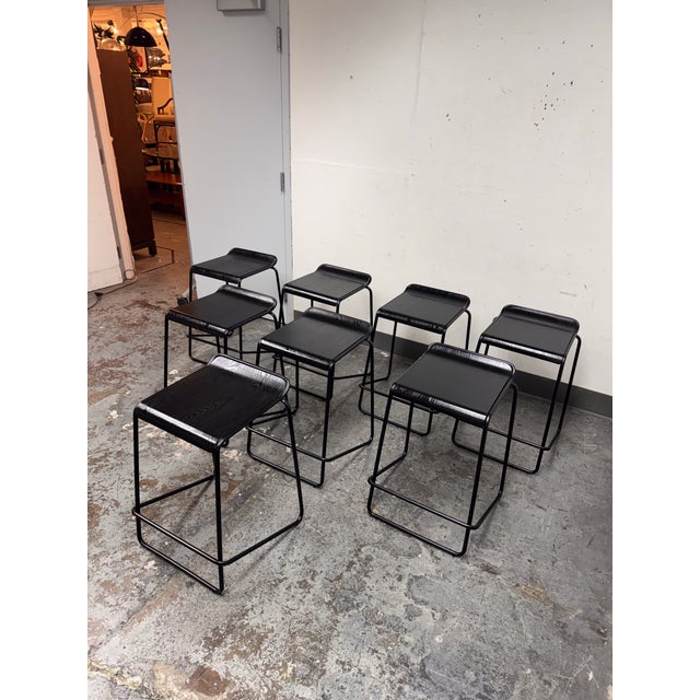 Blu Dot Blu Dot Ready Counter Stools, Set of Eight For Sale - Image 4 of 12