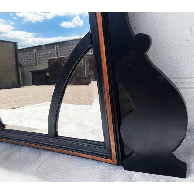 Early 20th Century Gothic Revival Monumental Mirror in Wood, 1890s For Sale - Image 18 of 18