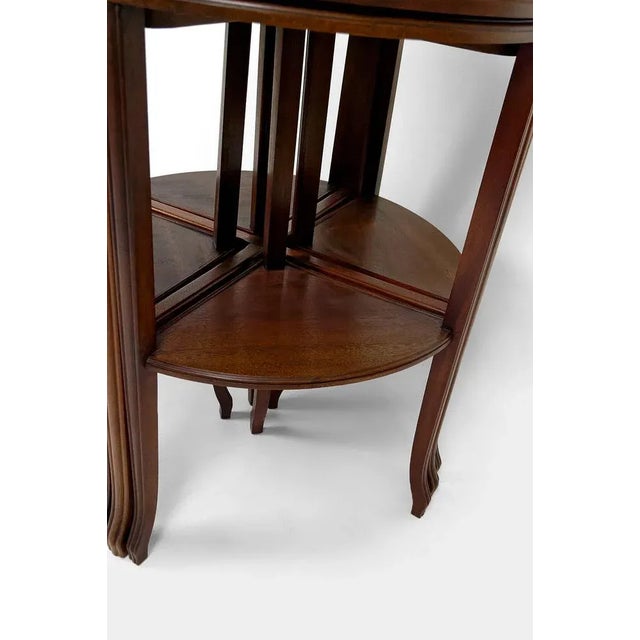 Vintage Art Nouveau Nesting Table by Louis Majorelle For Sale - Image 6 of 12