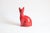 Red Ceramic Cat by Aldo Londi for Bitossi, Italy, 1960s For Sale - Image 16 of 18