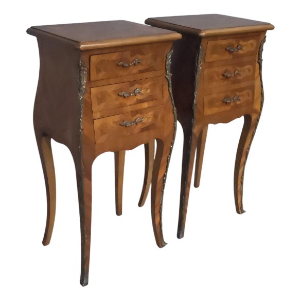 French Chests of Drawers, 1910s, Set of 2 For Sale