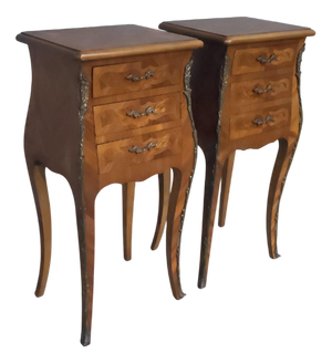 French Chests of Drawers, 1910s, Set of 2