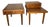 1960s Merton Gershun for American of Martinsville Nightstands / Side Tables- A Pair For Sale