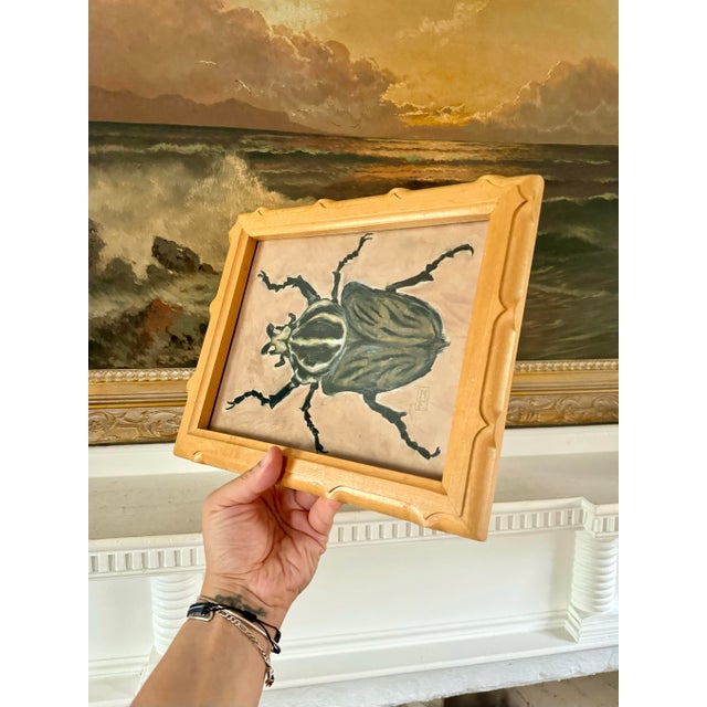 Goliath Beetle Study by Memo Faraj For Sale - Image 4 of 6