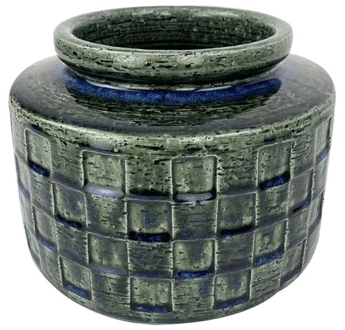 Large Danish Ceramic Dish Bowl by Per Linnemann-Schmidt for Palshus, Denmark, 1960s