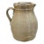 Antique Stoneware Salt Glazed 8" Tall Water Pitcher Bulbous Form For Sale