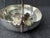 Small, charming antique silver plate etched botanical bon bon dish. Quadruple plate. Etched branch and leaf design along...